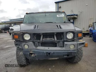 2006 Hummer H2 with VIN 5GRGN22U76H100682, listed as a Copart auction lot 78807814 with 238,798 mi miles and Salvage Title. Bid and sale history available at carsss.com. Image 5.
