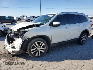 2017 Honda Pilot Touring with VIN 5FNYF5H96HB014922, listed as a Copart auction lot 47307045 with 123,101 mi miles and Salvage Title. Bid and sale history available at carsss.com. Image 1.