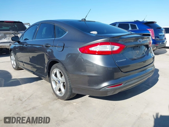 2016 Ford Fusion S with VIN 3FA6P0G70GR245860, listed as a IAAI auction lot 41208849 with 123,565 mi miles. Bid and sale history available at carsss.com. Image 3.
