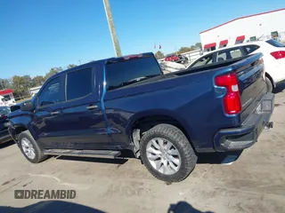 2020 Chevrolet Silverado 1500 Custom with VIN 3GCPWBEK3LG362634, listed as a IAAI auction lot 40904850 with 145,441 mi miles. Bid and sale history available at carsss.com. Image 15.