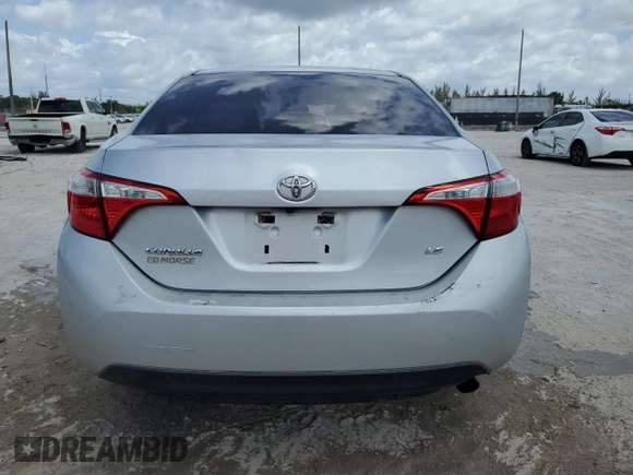 2016 Toyota Corolla L with VIN 5YFBURHE2GP560815, listed as a Copart auction lot 54840525 with 138,618 mi miles and Salvage Title. Bid and sale history available at DreamBid. Image 6.