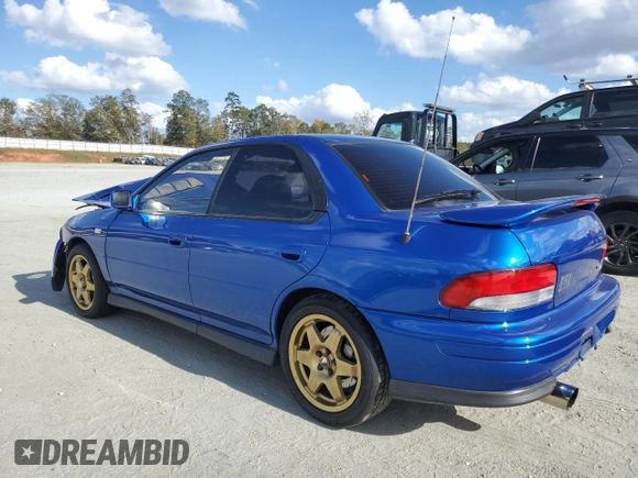 1995 Subaru Impreza with VIN GC8033268, listed as a Copart auction lot 78610504 with 124,167 mi miles and Clean title. Bid and sale history available at DreamBid. Image 2.