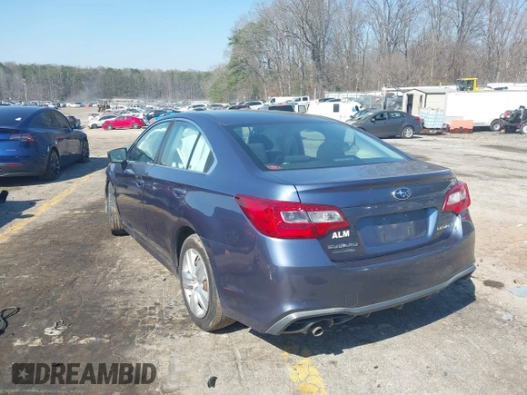 2018 Subaru Legacy with VIN 4S3BNAA67J3045388, listed as a IAAI auction lot 41780505 with 95,149 mi miles. Bid and sale history available at carsss.com. Image 3.