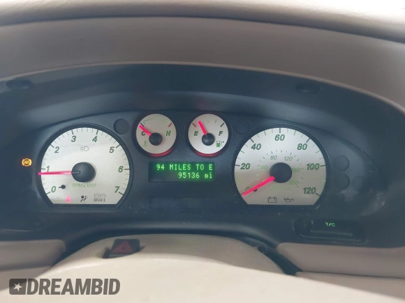 2005 Mercury Sable LS with VIN 1MEHM55S95A607531, listed as a IAAI auction lot 42795866 with 95,136 mi miles and . Bid and sale history available at DreamBid. Image 7.