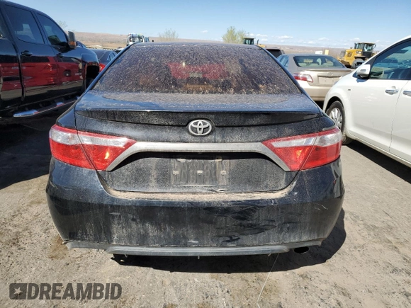 2016 Toyota Camry XLE with VIN 4T1BF1FK6GU138386, listed as a Copart auction lot 48953475 with 232,328 mi miles and Salvage Title. Bid and sale history available at carsss.com. Image 6.