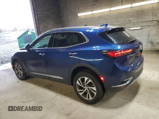2023 Buick Envision Essence with VIN LRBFZPR42PD188553, listed as a Copart auction lot 49478065 with 9,879 mi miles and Salvage Title. Bid and sale history available at carsss.com. Image 2.