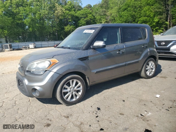 2013 Kia Soul + with VIN KNDJT2A67D7509199, listed as a Copart auction lot 53740125 with 154,834 mi miles and Clean Title. Bid and sale history available at carsss.com. Image 1.