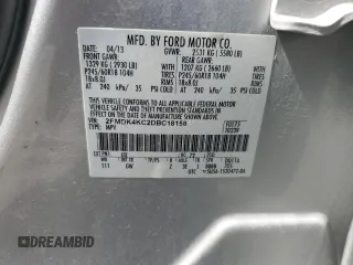 2013 Ford Edge Limited with VIN 2FMDK4KC2DBC18158, listed as a Copart auction lot 68917114 with 135,300 mi miles and Salvage Title. Bid and sale history available at carsss.com. Image 13.