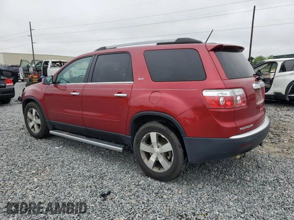2012 GMC Acadia SLT1 z VIN 1GKKRRED0CJ306245, wystawiony jako Copart lot #54421765 z przebiegiem 228 424 mil mil oraz Szkoda całkowita • Salvage title. Historia ofert i sprzedaży dostępna na DreamBid. Obrazek 2.