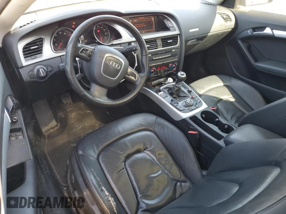 2009 Audi A5 with VIN WAUDK78T69A017408, listed as a Copart auction lot 53948485 with 194,232 mi miles and Salvage Title. Bid and sale history available at carsss.com. Image 8.