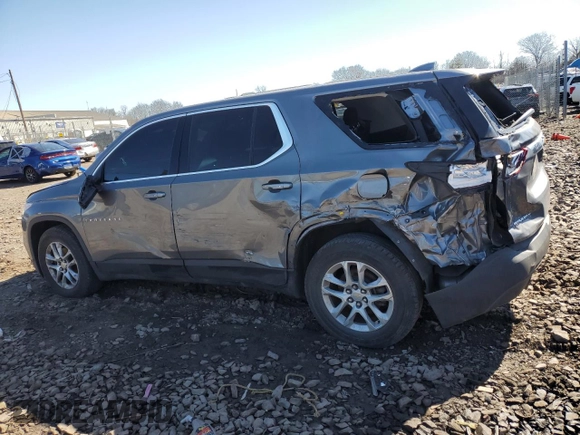 2018 Chevrolet Traverse LS with VIN 1GNEVFKW2JJ213644, listed as a Copart auction lot 48276425 with 93,462 mi miles and Salvage Title. Bid and sale history available at carsss.com. Image 2.