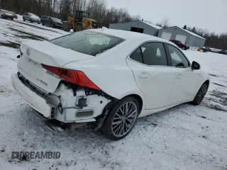 2020 Lexus IS 300 with VIN JTHD81F28L5042723, listed as a Copart auction lot 82618554 with 63,675 mi miles and Clean title. Bid and sale history available at DreamBid. Image 3.