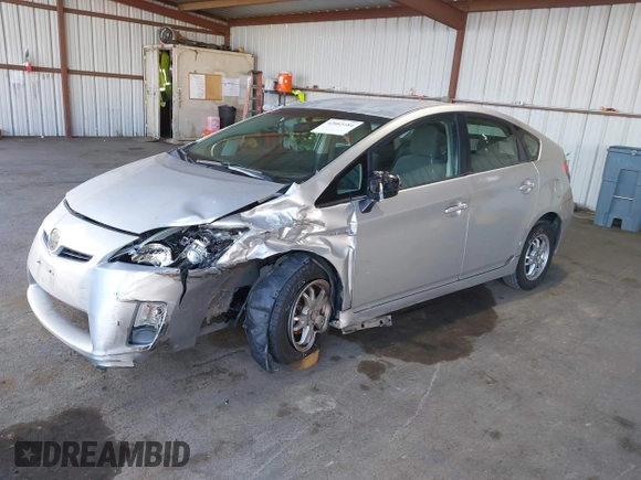 2010 Toyota Prius II with VIN JTDKN3DU5A1310245, listed as a IAAI auction lot 42003184 with 115,217 mi miles. Bid and sale history available at carsss.com. Image 2.