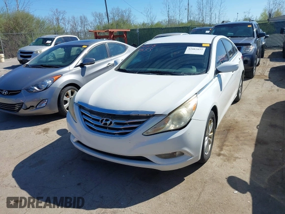 2013 Hyundai Sonata GLS with VIN 5NPEB4AC1DH742870, listed as a IAAI auction lot 42082853 with 145,078 mi miles and . Bid and sale history available at carsss.com. Image 6.