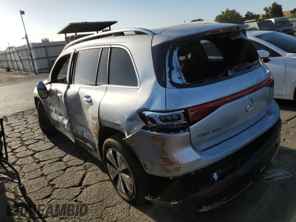 2023 Mercedes-Benz EQB 300 z VIN W1N9M0KB8PN068675, wystawiony jako Copart lot #65849434 z przebiegiem 3 022 mil mil oraz Szkoda całkowita • Salvage title. Historia ofert i sprzedaży dostępna na DreamBid. Obrazek 2.