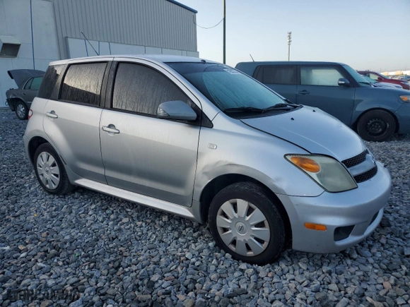 2006 Scion xA with VIN JTKKT624365007578, listed as a Copart auction lot 51952735 with 192,619 mi miles and Salvage Title. Bid and sale history available at carsss.com. Image 4.