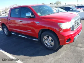 2007 Toyota Tundra LTD with VIN 5TBEV58177S470706, listed as a IAAI auction lot 41544450 with 10 mi miles. Bid and sale history available at carsss.com. Image 1.