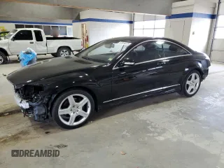 2007 Mercedes-Benz CL-Class 5.5L V8 with VIN WDDEJ71X17A003975, listed as a Copart auction lot 51976075 with 150,849 mi miles and Clean Title. Bid and sale history available at carsss.com. Image 1.