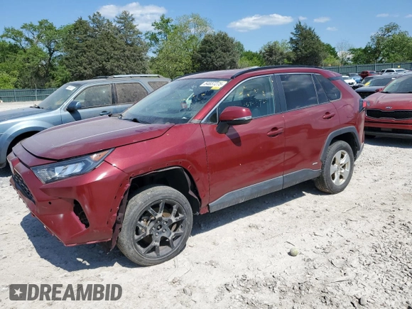 2019 Toyota RAV4 Hybrid LE with VIN 2T3MWRFV3KW039171, listed as a Copart auction lot 54837275 with Not provided miles and Clean title. Bid and sale history available at DreamBid. Image 1.