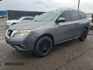 2016 Nissan Pathfinder S with VIN 5N1AR2MM0GC633380, listed as a Copart auction lot 64070605 with 127,892 mi miles and Clean title. Bid and sale history available at DreamBid. Image 1.