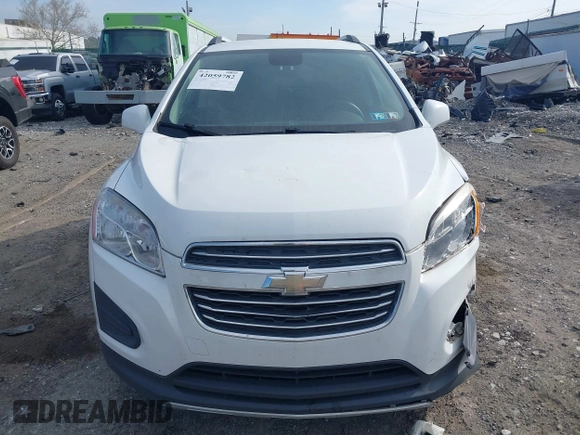 2016 Chevrolet Trax LT with VIN KL7CJPSB5GB605967, listed as a IAAI auction lot 42059782 with 125,212 mi miles and . Bid and sale history available at DreamBid. Image 12.