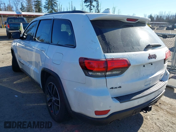 2018 Jeep Grand Cherokee Trailhawk with VIN 1C4RJFLT0JC286297, listed as a IAAI auction lot 41540005 with 56,840 mi miles. Bid and sale history available at carsss.com. Image 3.