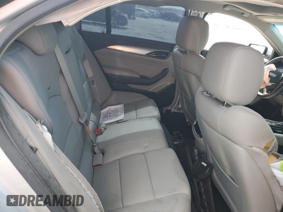 2017 Cadillac CTS Sedan Luxury RWD with VIN 1G6AR5SX1H0157648, listed as a Copart auction lot 53777455 with 82,083 mi miles and Salvage Title. Bid and sale history available at carsss.com. Image 10.
