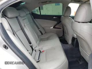 2008 Lexus IS 250 with VIN JTHBK262782065837, listed as a Copart auction lot 75726904 with 181,588 mi miles and Non Repairable. Bid and sale history available at DreamBid. Image 10.