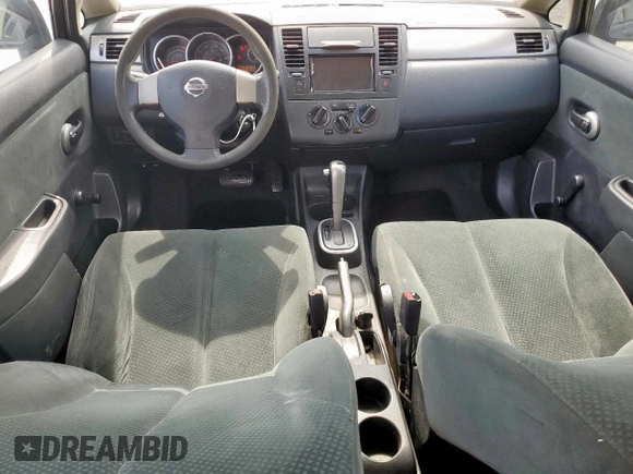 2010 Nissan Versa S with VIN 3N1BC1CP1AL460502, listed as a Copart auction lot 61106935 with 217,945 mi miles and Salvage title. Bid and sale history available at DreamBid. Image 8.