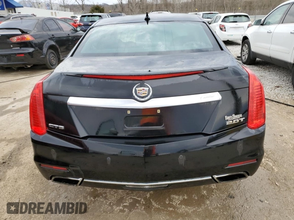 2014 Cadillac CTS Luxury RWD with VIN 1G6AR5SX9E0153908, listed as a Copart auction lot 47786675 with 157,989 mi miles and Salvage Title. Bid and sale history available at carsss.com. Image 6.