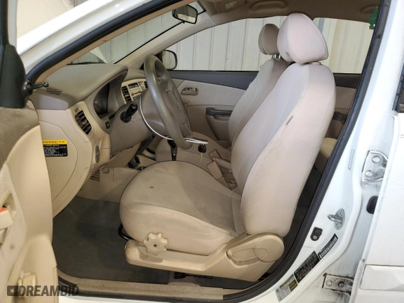 2011 Kia Rio LX with VIN KNADH4A3XB6941933, listed as a Copart auction lot 49891815 with 145,414 mi miles and Salvage Title. Bid and sale history available at carsss.com. Image 7.