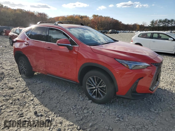2023 Lexus NX with VIN 2T2GKCEZ0PC015689, listed as a Copart auction lot 78589424 with 13,428 mi miles and Salvage Title. Bid and sale history available at carsss.com. Image 4.