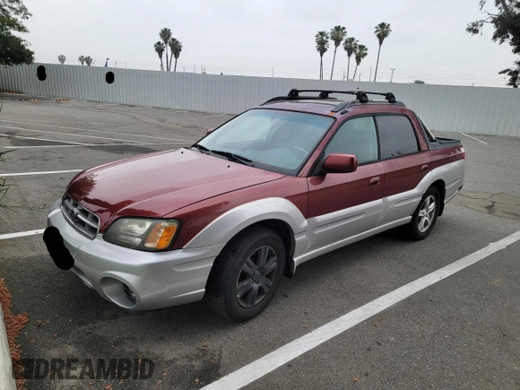 2003 Subaru Baja with VIN 4S4BT61C736109032, listed as a Copart auction lot 56075085 with 178,863 mi miles and Salvage Title. Bid and sale history available at DreamBid. Image 2.
