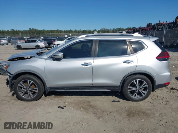 2019 Nissan Rogue SV with VIN JN8AT2MT9KW263300, listed as a IAAI auction lot 41853629 with 104,654 mi miles and . Bid and sale history available at carsss.com. Image 14.