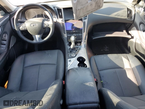 2017 Infiniti Q50 Premium z VIN JN1EV7AP9HM737748, wystawiony jako Copart lot #53266615 z przebiegiem 117 489 mil mil oraz Szkoda całkowita • Salvage title. Historia ofert i sprzedaży dostępna na DreamBid. Obrazek 8.