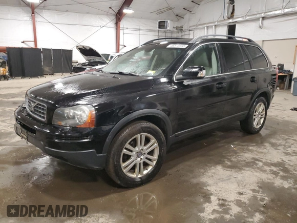 2009 Volvo XC90 I6 with VIN YV4CZ982491504097, listed as a Copart auction lot 46573165 with 235,955 mi miles and Salvage Title. Bid and sale history available at carsss.com. Image 1.