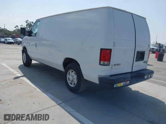 2014 Ford Econoline Cargo Commercial with VIN 1FTNE1EW4EDA90117, listed as a IAAI auction lot 42063775 with 276,021 mi miles and . Bid and sale history available at DreamBid. Image 3.