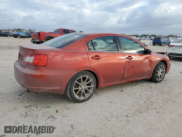2011 Mitsubishi Galant ES with VIN 4A32B3FF4BE033246, listed as a Copart auction lot 86287174 with 160,897 mi miles and Salvage Title. Bid and sale history available at carsss.com. Image 3.
