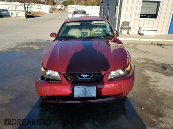 2004 Ford Mustang Standard with VIN 1FAFP40424F127406, listed as a Copart auction lot 87647265 with 203,350 mi miles and Salvage Title. Bid and sale history available at carsss.com. Image 5.