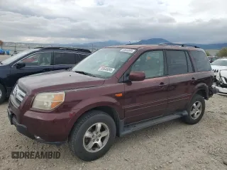 2007 Honda Pilot EX-L z VIN 2HKYF18517H507333, wystawiony jako Copart lot #55646695 z przebiegiem 298 414 mil mil oraz Szkoda całkowita • Salvage title. Historia ofert i sprzedaży dostępna na DreamBid. Obrazek 1.