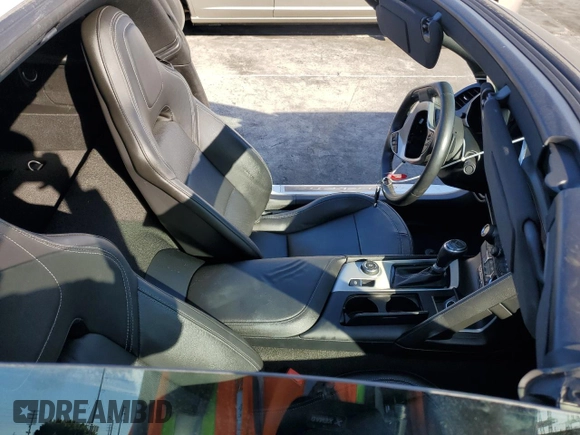 2016 Chevrolet Corvette 1LT with VIN 1G1YB2D7XG5121916, listed as a Copart auction lot 46175055 with 57,624 mi miles and Salvage Title. Bid and sale history available at carsss.com. Image 10.