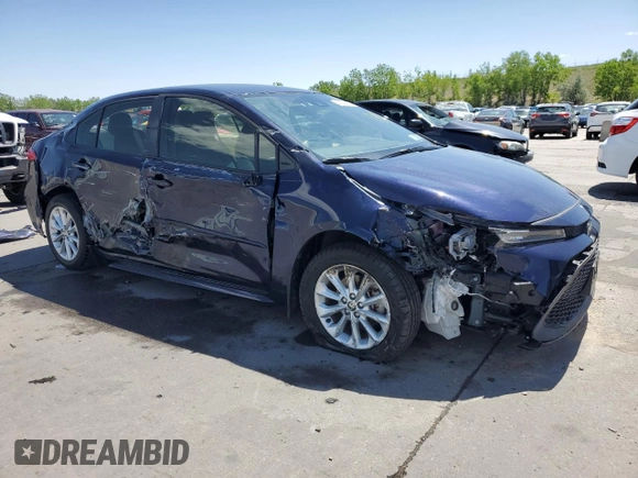 2021 Toyota Corolla LE with VIN JTDVPMAE9MJ121337, listed as a Copart auction lot 56254894 with 11,976 mi miles and Salvage Title. Bid and sale history available at DreamBid. Image 4.