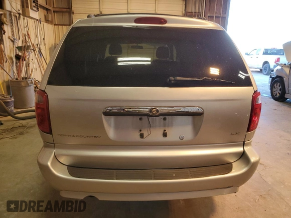 2007 Chrysler Town & Country LWB LX with VIN 2A4GP44R17R147805, listed as a Copart auction lot 80968904 with 88,698 mi miles and Salvage Title. Bid and sale history available at carsss.com. Image 6.