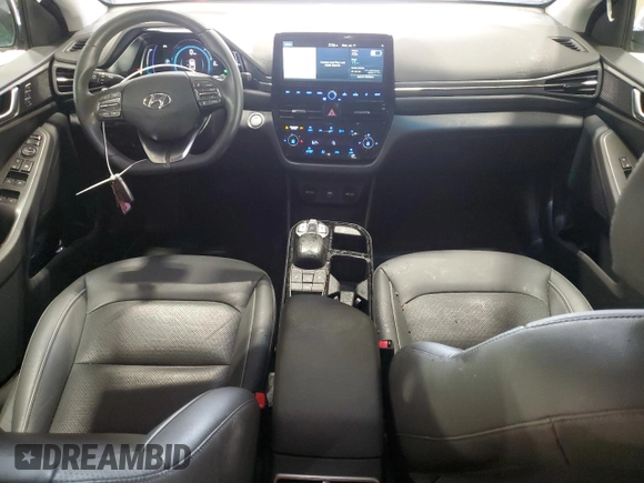 2020 Hyundai Ioniq Limited with VIN KMHC85LJ2LU076979, listed as a Copart auction lot 60802674 with 17,855 mi miles and Salvage title. Bid and sale history available at DreamBid. Image 8.