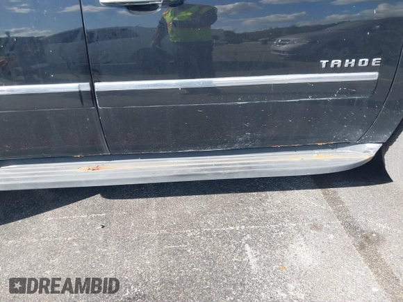 2012 Chevrolet Tahoe LTZ with VIN 1GNSKCE04CR218348, listed as a IAAI auction lot 41541342 with 96,365 mi miles and . Bid and sale history available at DreamBid. Image 6.