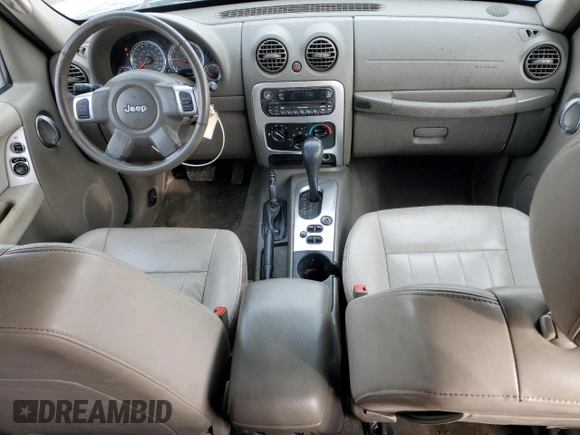 2006 Jeep Liberty Limited with VIN 1J4GL58K36W109822, listed as a Copart auction lot 45653515 with 173,335 mi miles and Salvage title. Bid and sale history available at DreamBid. Image 8.
