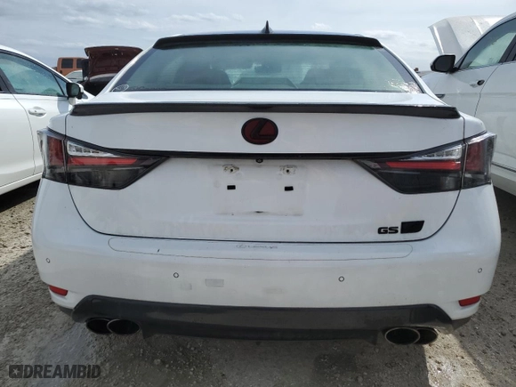 2016 Lexus GS F with VIN JTHBP1BL9GA000874, listed as a Copart auction lot 76163334 with NaN miles and Non Repairable. Bid and sale history available at carsss.com. Image 6.