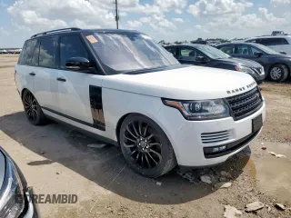 2016 Land Rover Range Rover HSE with VIN SALGS2KF0GA259817, listed as a Copart auction lot 61470455 with 56,177 mi miles and Clean title. Bid and sale history available at DreamBid. Image 4.