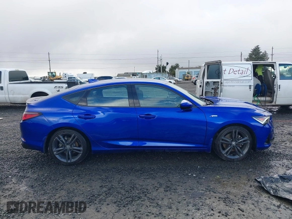 2023 Acura Integra w/A-Spec Package with VIN 19UDE4H31PA007411, listed as a IAAI auction lot 41778485 with 23,170 mi miles and . Bid and sale history available at DreamBid. Image 13.
