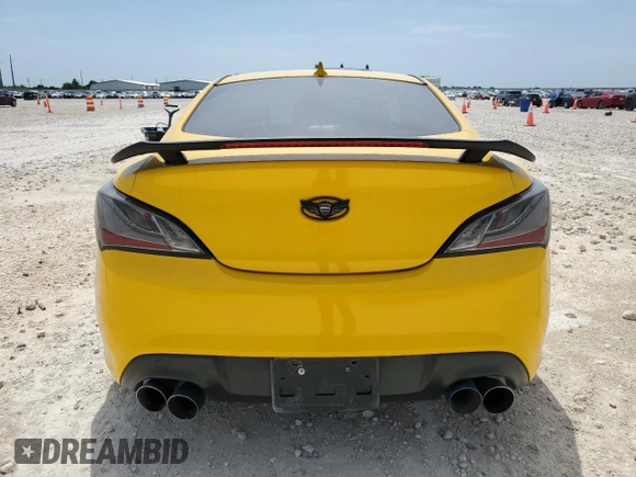 2011 Hyundai Genesis Coupe Grand Touring with VIN KMHHU6KHXBU047184, listed as a Copart auction lot 56392955 with 107,148 mi miles and Salvage title. Bid and sale history available at DreamBid. Image 6.